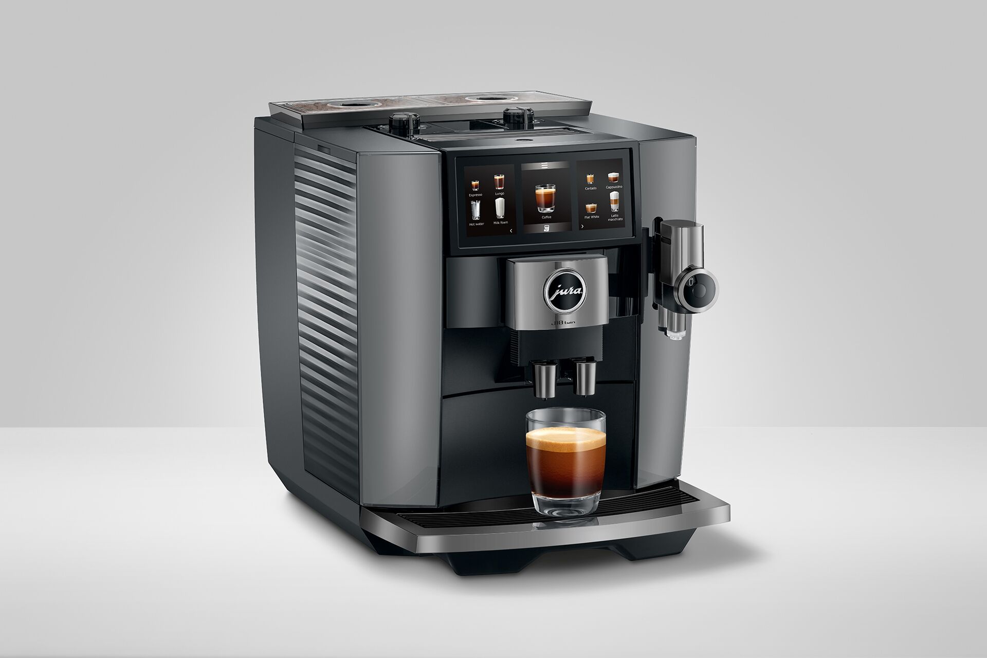 Jura J10 Twin Combines Dual Grinders With 46 Coffee Specialties ...
